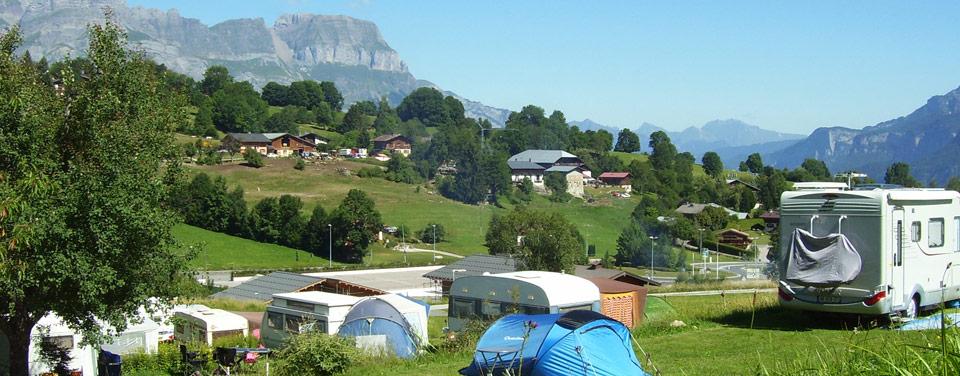 Vue sur les Aravis