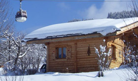 Chalet en hiver